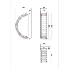 Настенный светильник Divinare RENATA 1135/17 AP-10